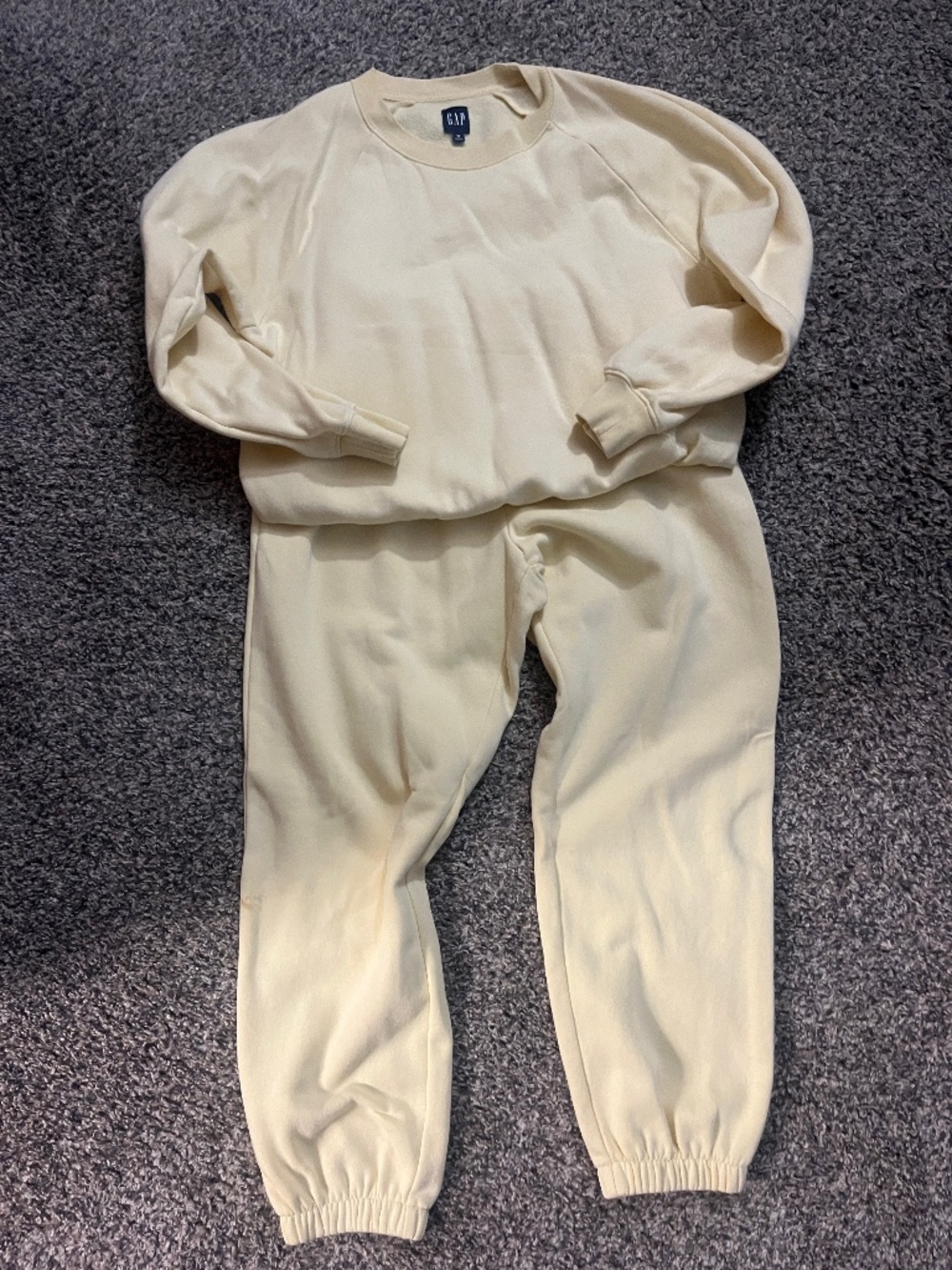 GAP two piece sweatsuit size medium